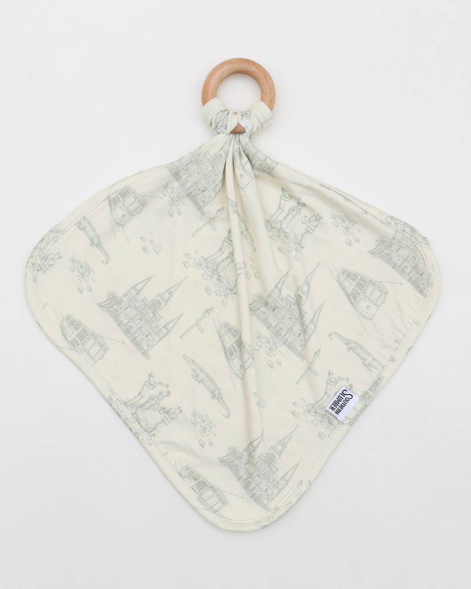 Sage Toile Bamboo Lovie