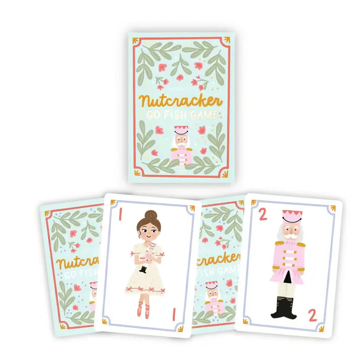 Nutcracker Go Fish Card Game