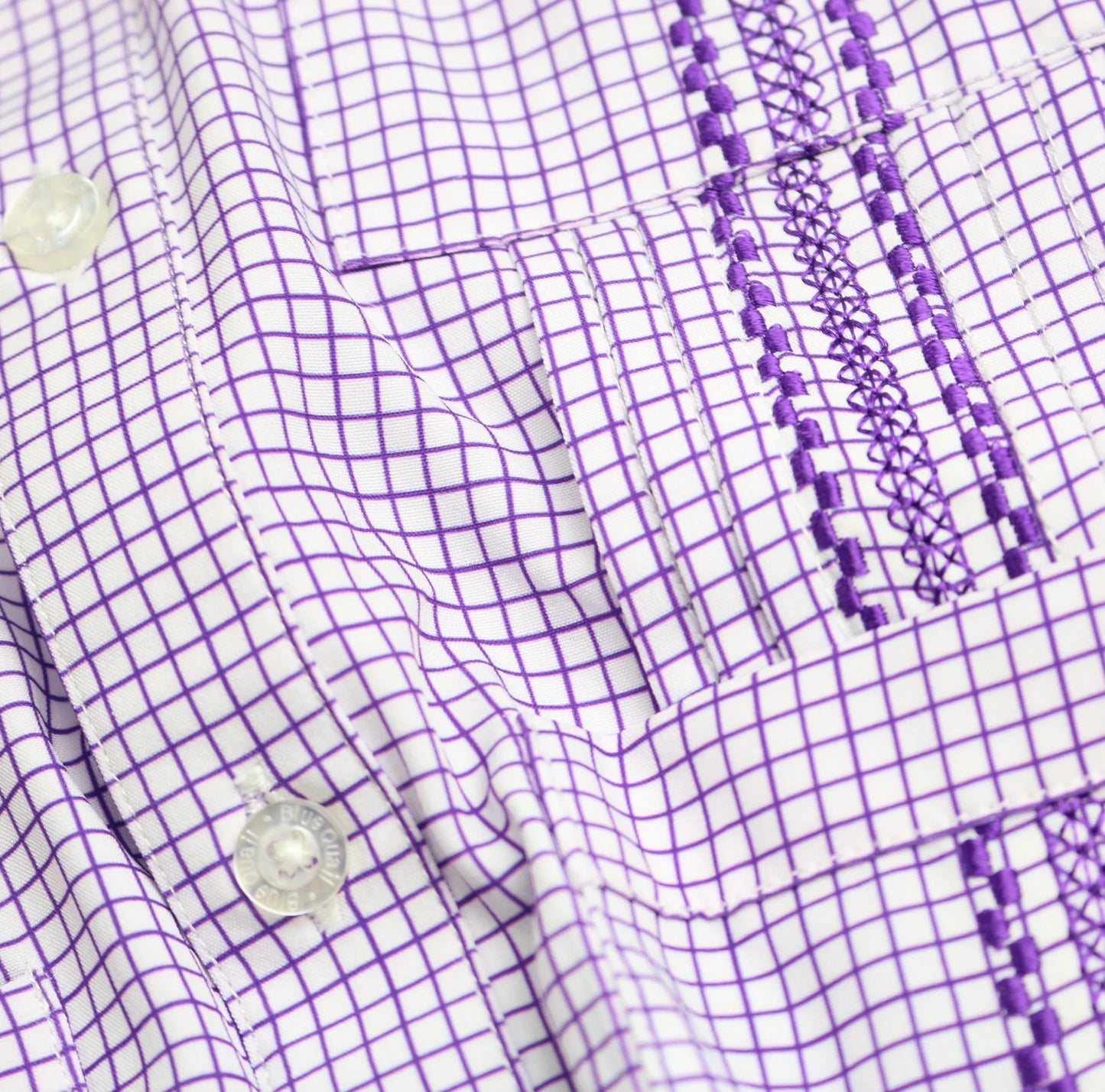 Gameday Guayabera Purple SS Romper