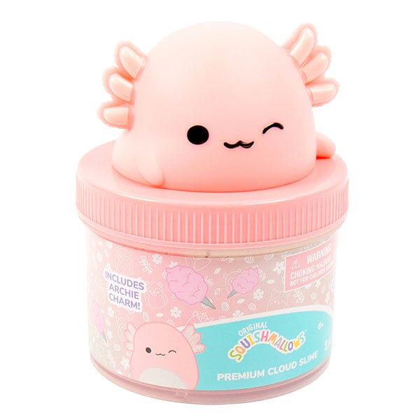 Archie the Axolotl Cotton Candy Slime