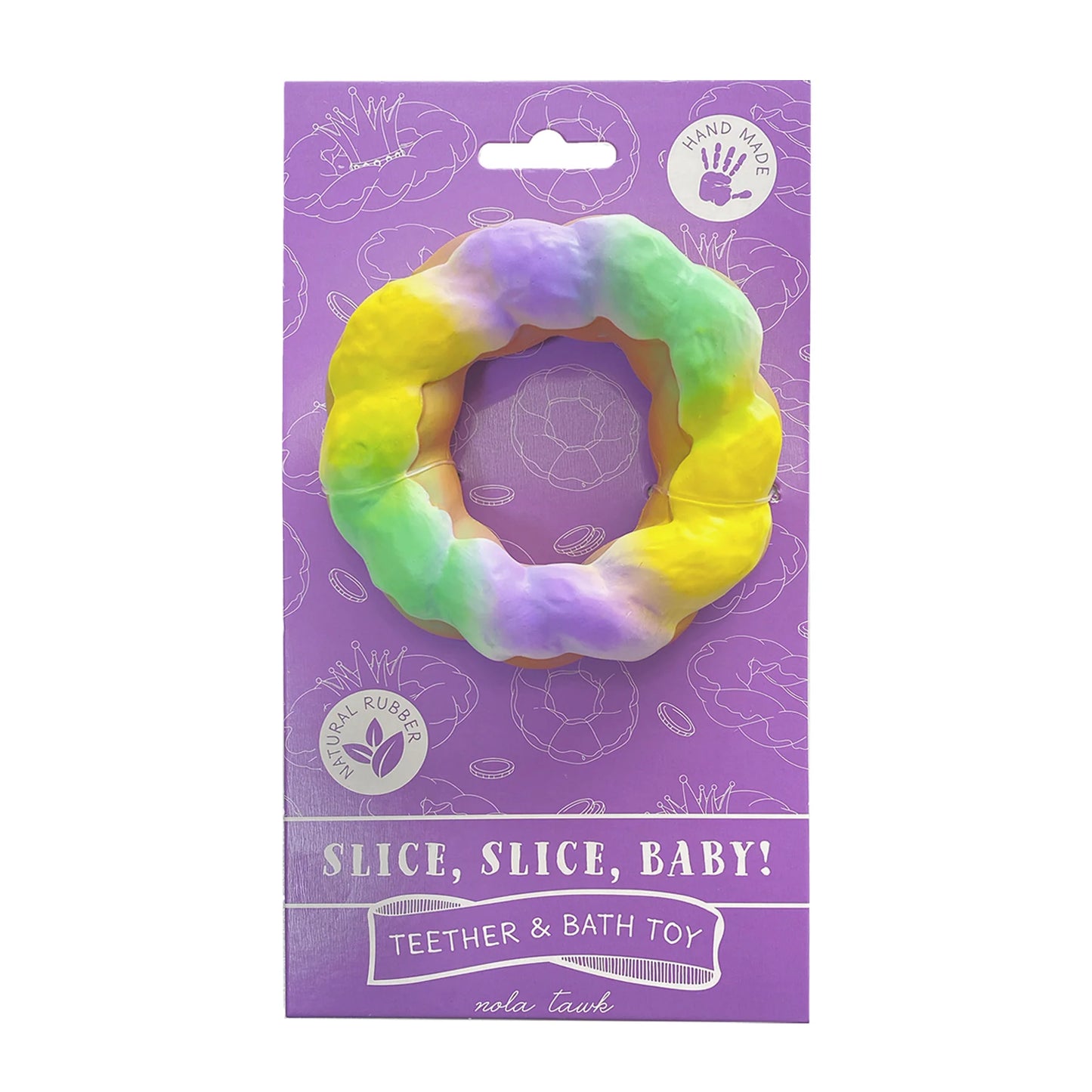 Teether & Bath Toy:Slice Slice Baby