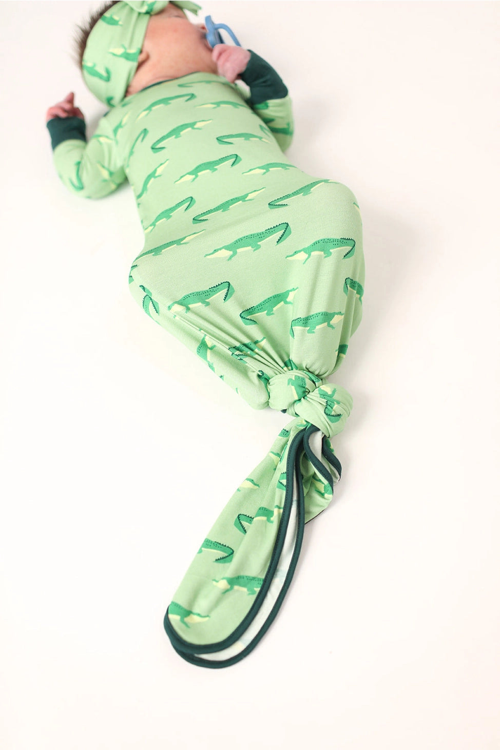 Alligator Bamboo Knotted Gown