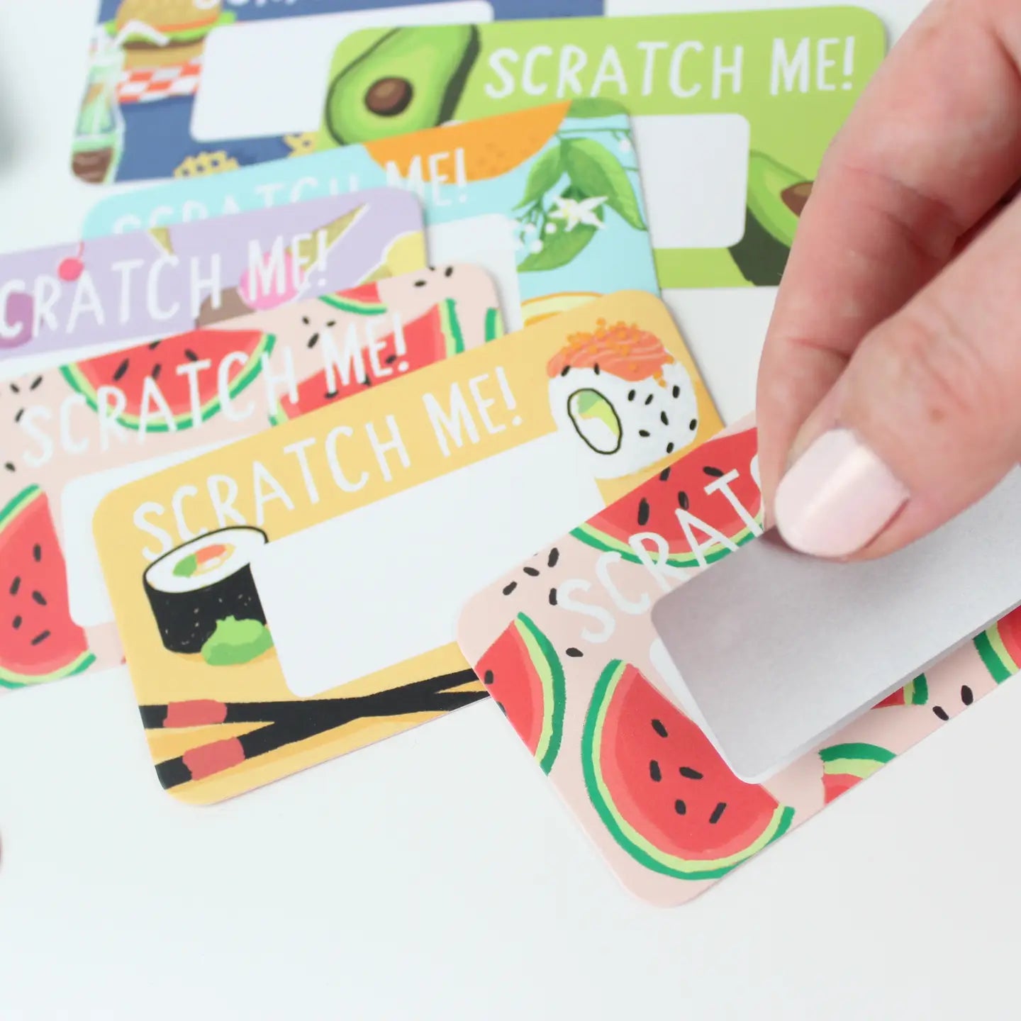 Scratch-Off Lunchbox Notes - Foodie