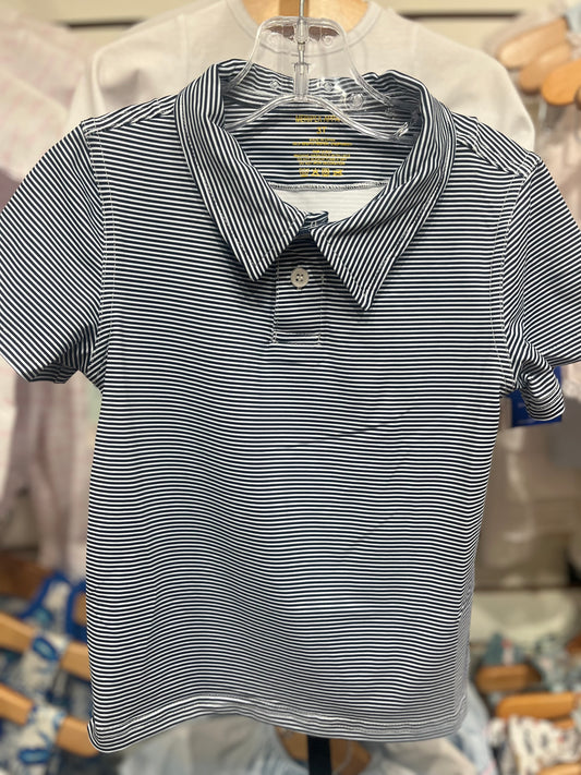Navy/White Polo
