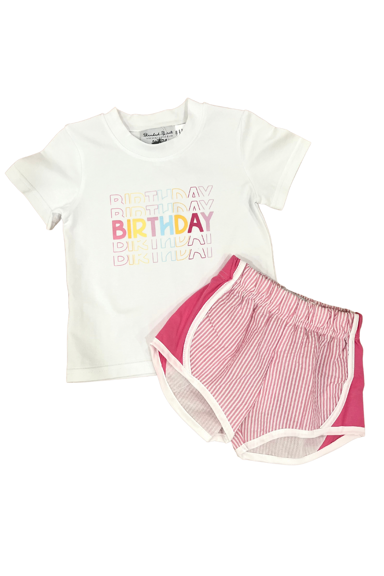 Hot Pink Seersucker Shorts