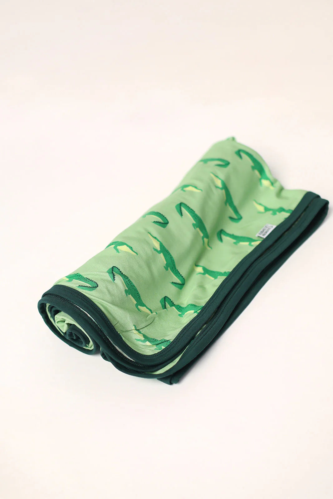 Alligator Bamboo Swaddle Blanket