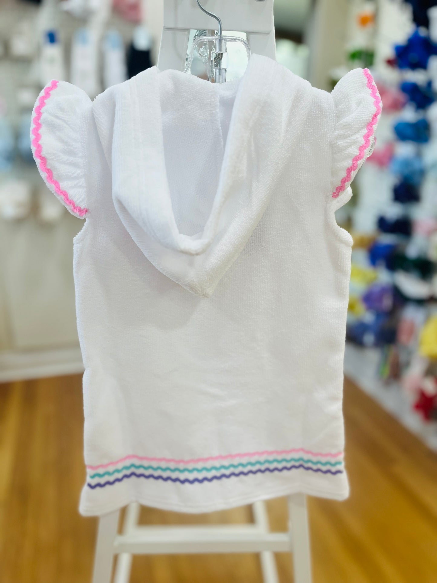 Girls Ric Rac Terry Cover Up