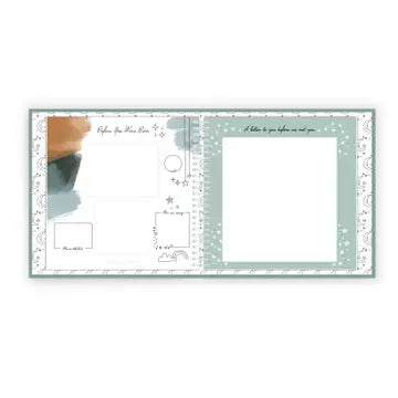 Celestial Skies Luxury 1st Year Baby Memory Book