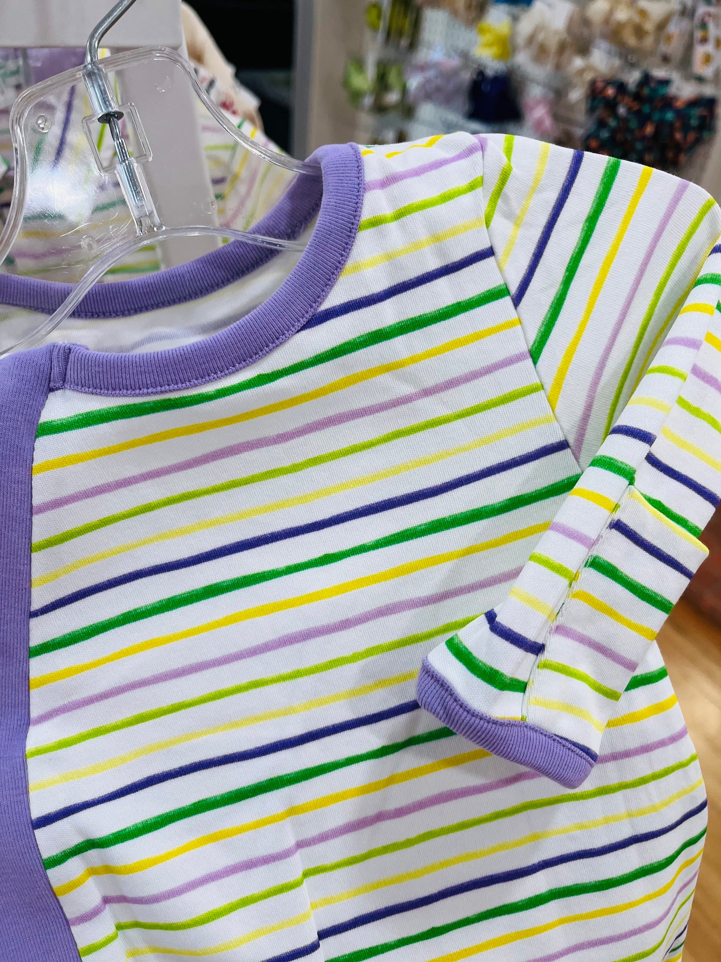 Carnival Time Organic Cotton Zip Up Pajama Set