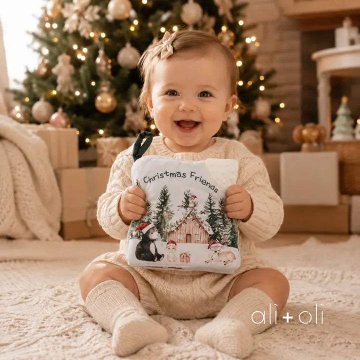 Christmas Friends-Crinkle soft book