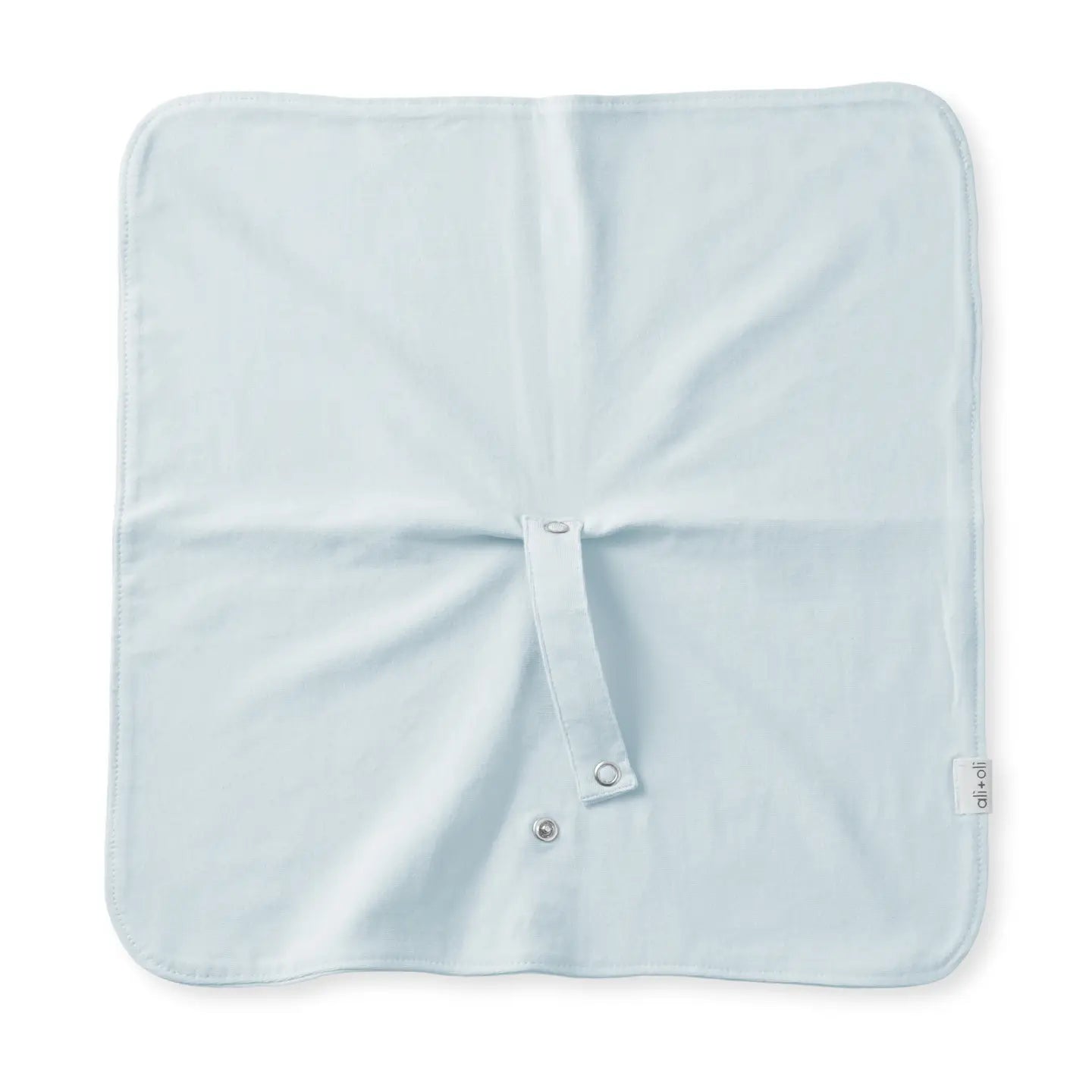 Lovey Blanket Pacifier Holder Organic Cotton Mini Blanket
