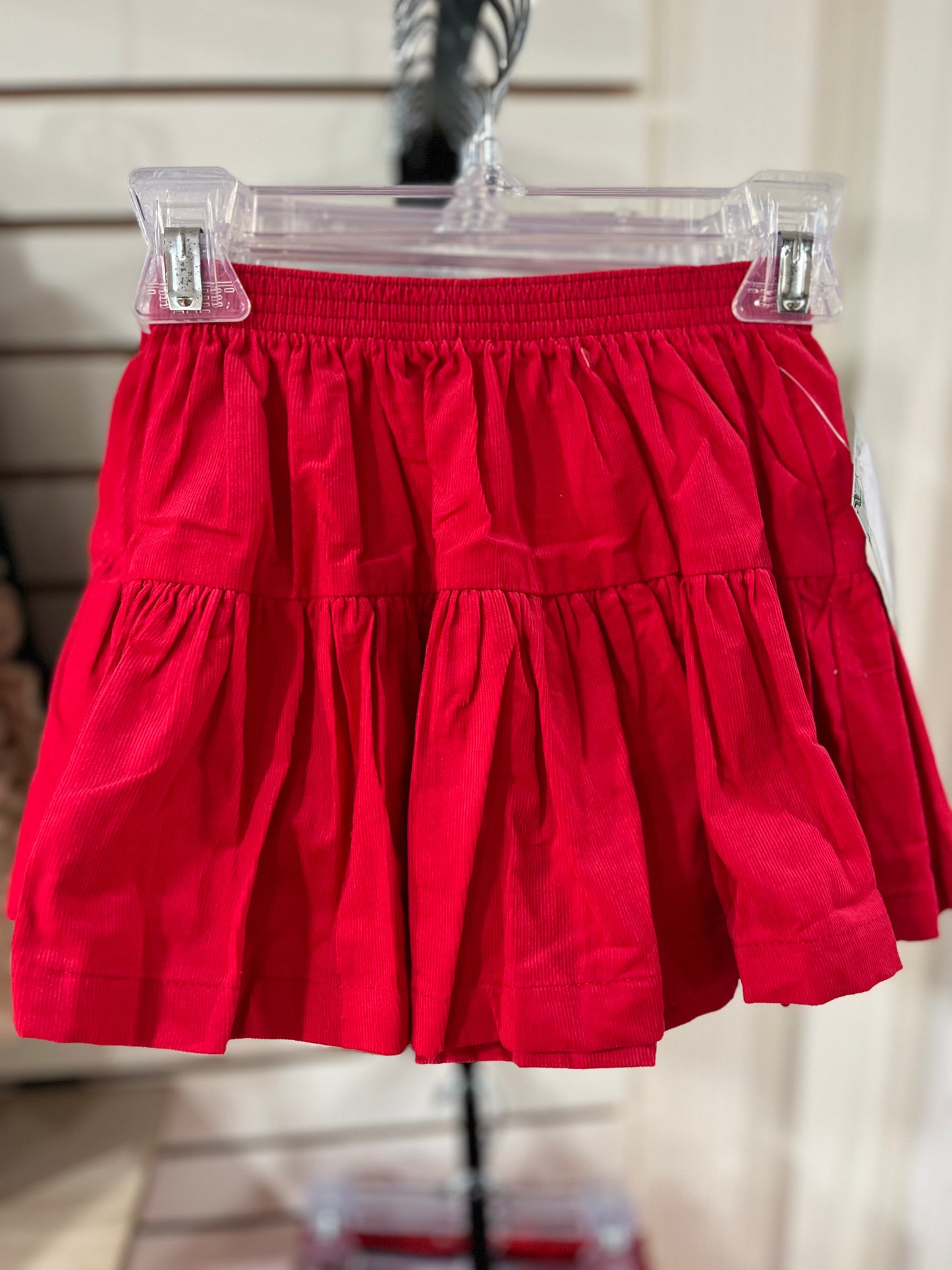 Red Cord Daphne Skirt