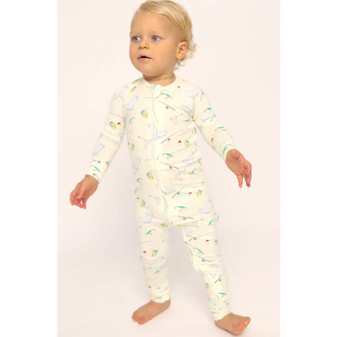 Fishing Double Zipper Bamboo Sleeper