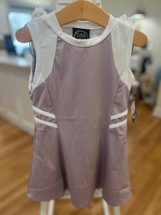 Lilac & White Miley Athletic Set