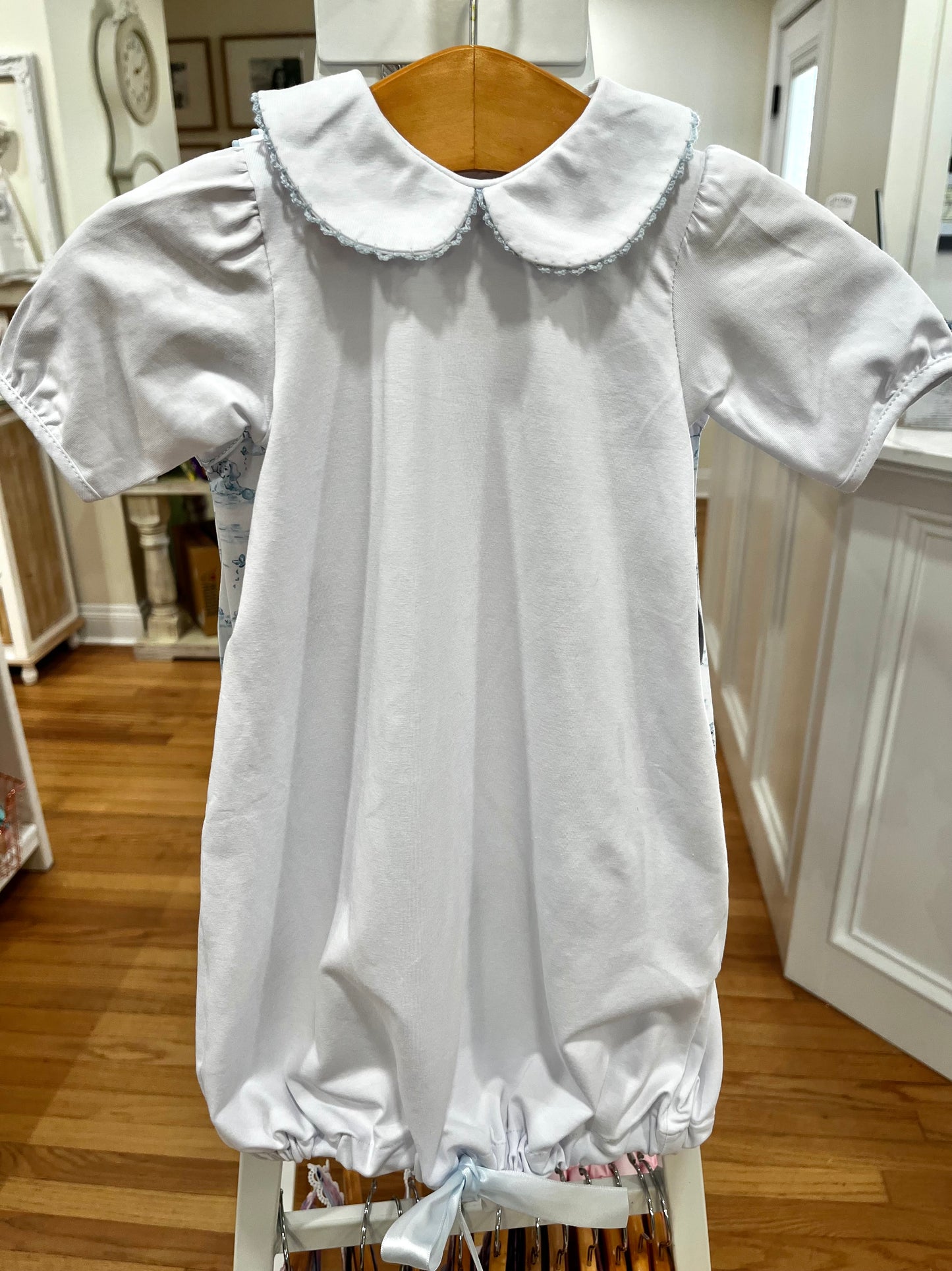 Blue Parker Day Gown