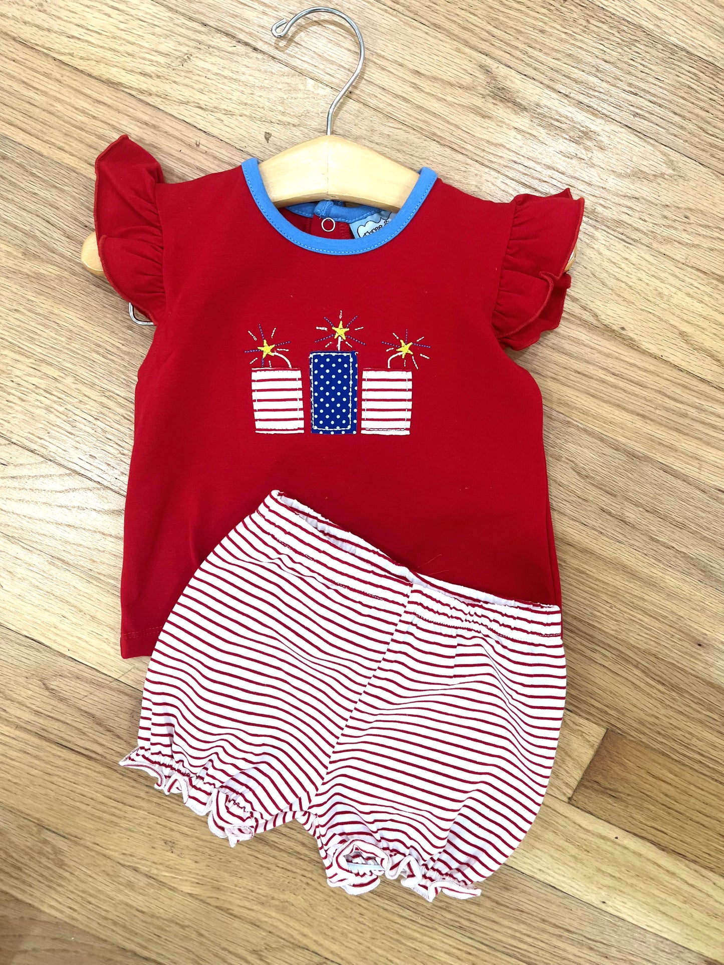 Fireworks Girls Bloomer Set
