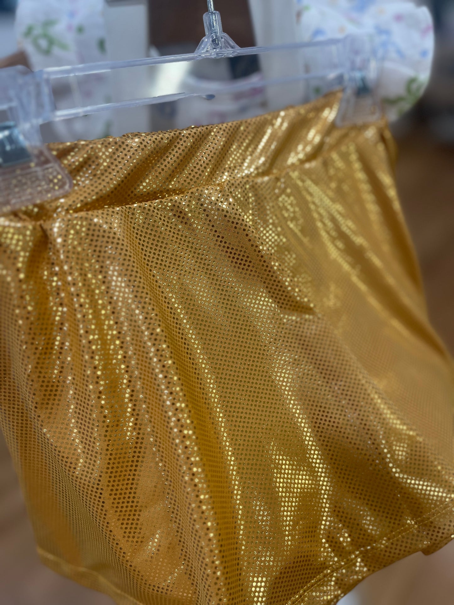 Blakely Skort - Gold Sparkle