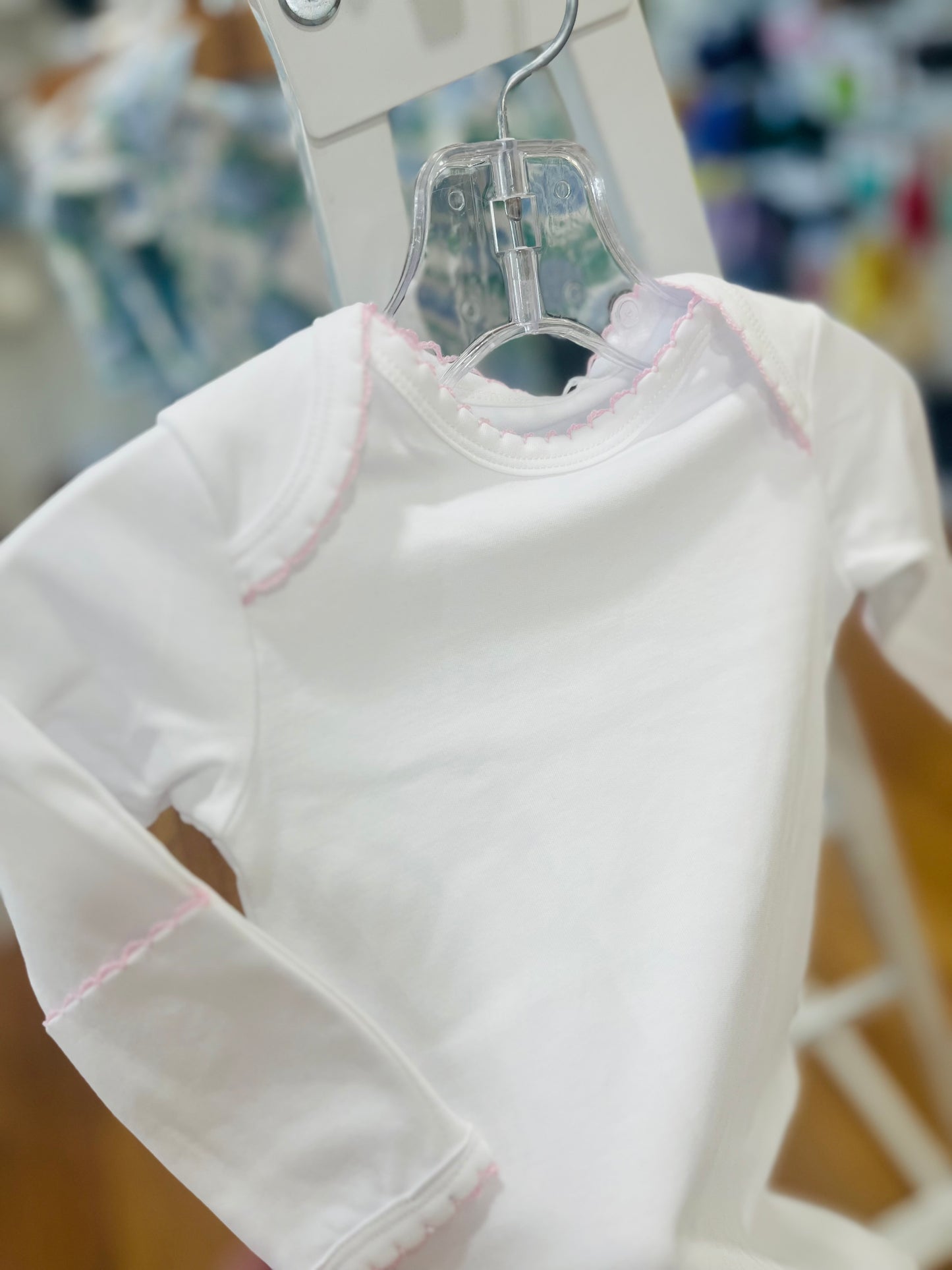 Newborn Organic Take Me Home Gown - Pink