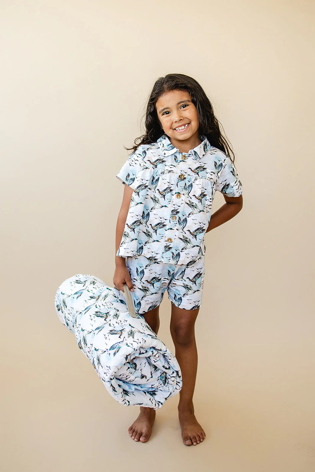 Macy Two Piece Set - Mallard Sky