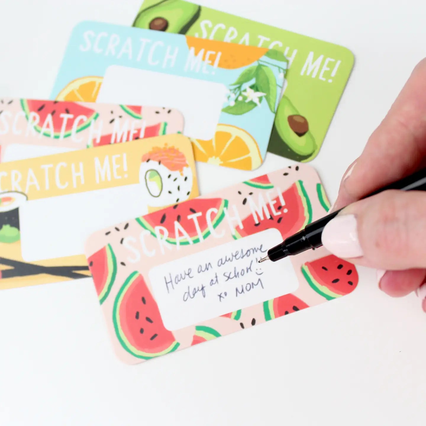 Scratch-Off Lunchbox Notes - Foodie
