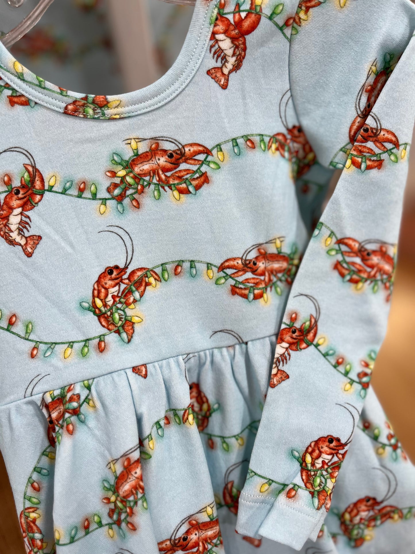 Twinkling Tails Cotton Twirl Dress