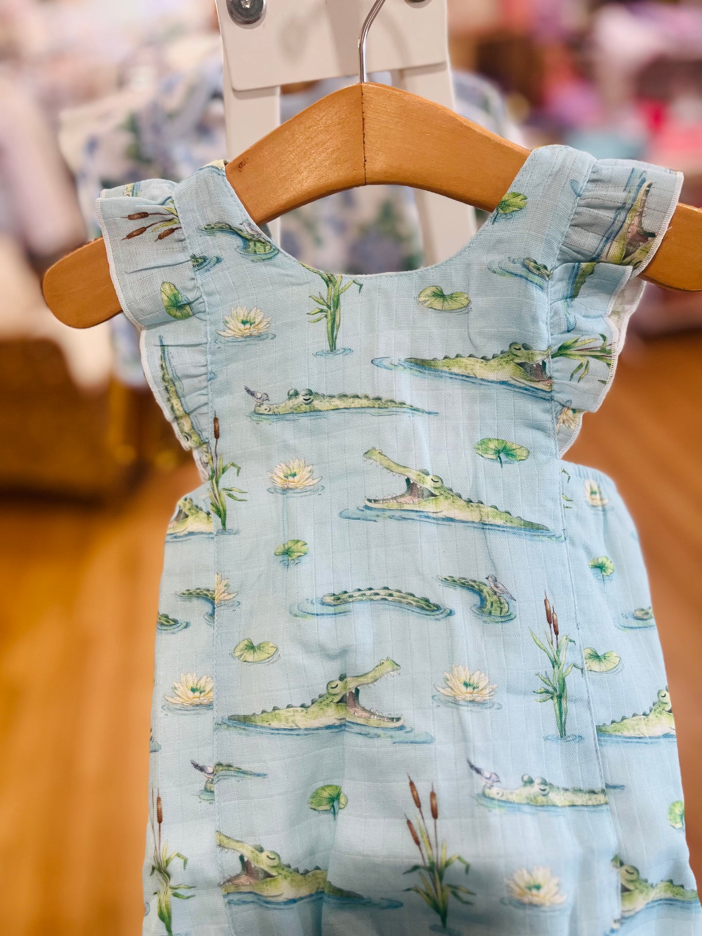 Gator Games Organic Muslin Sunsuit