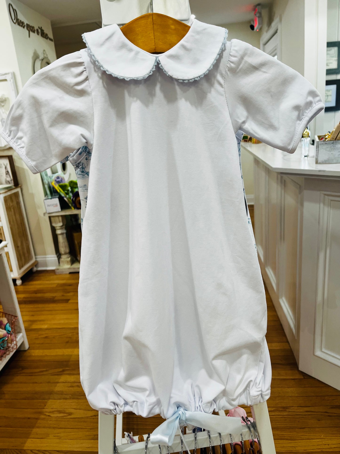 Blue Parker Day Gown