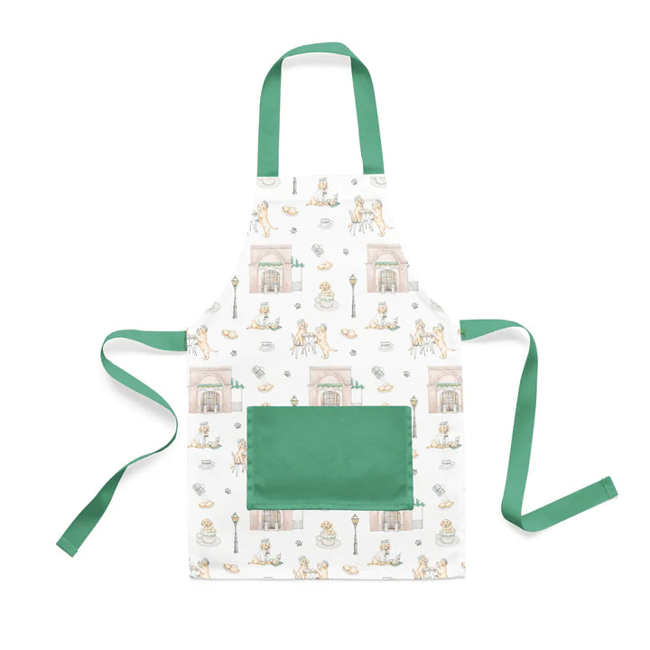 Powdered Sugar and Puppies Kid's Apron