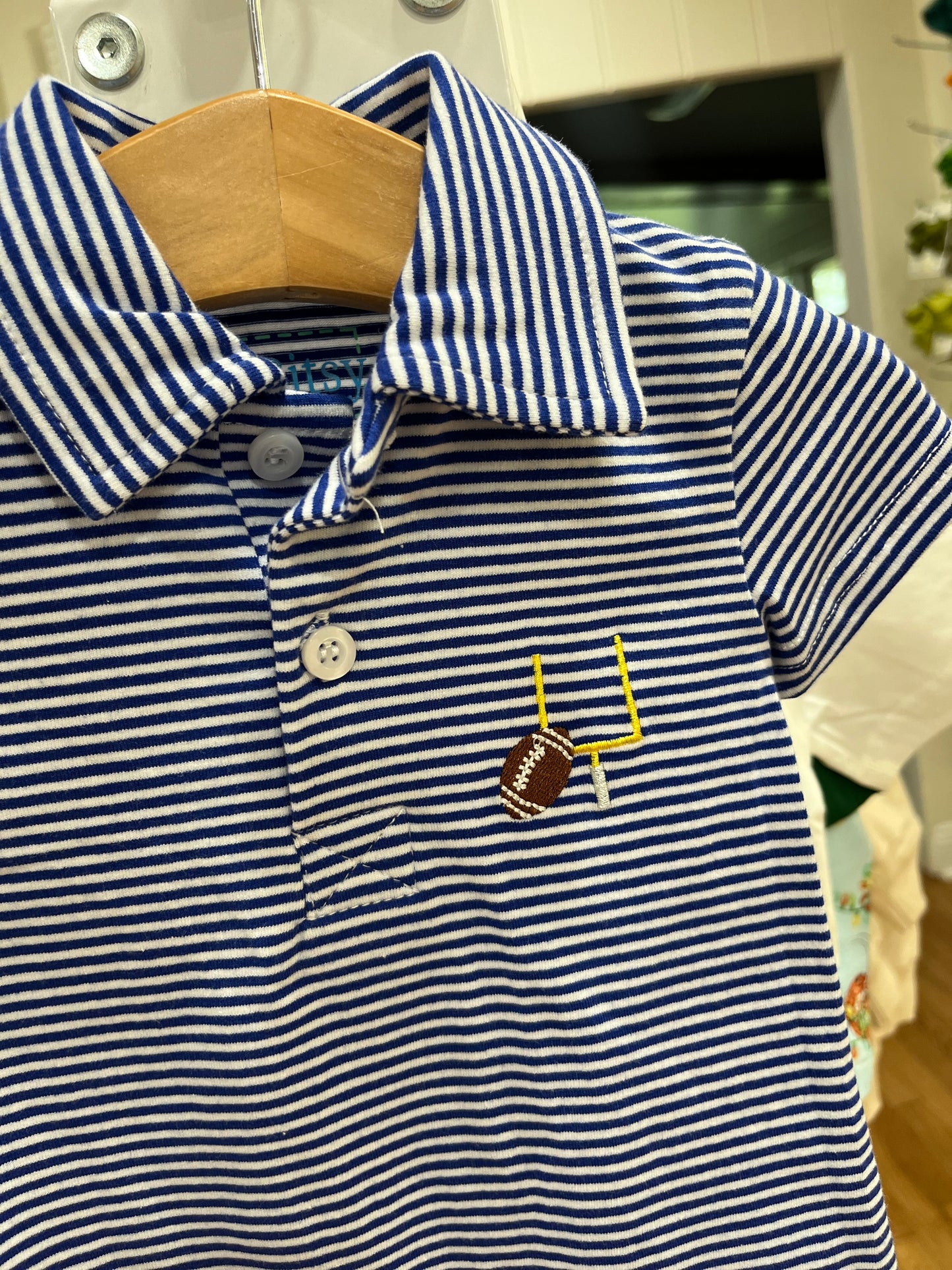 Game Day Polo Romper