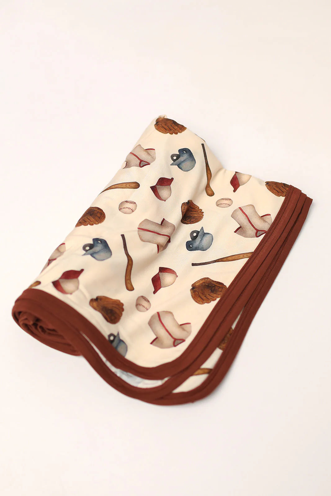 Baseball Bamboo Swaddle Blanket
