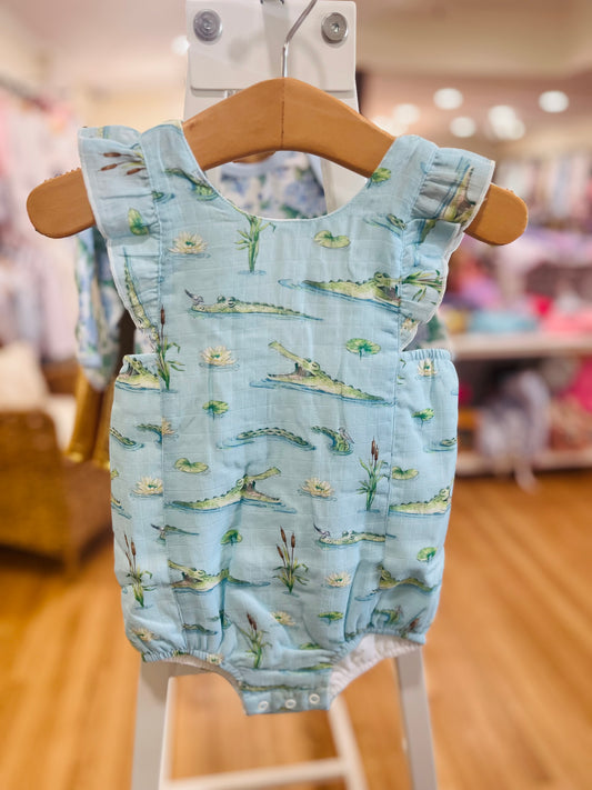 Gator Games Organic Muslin Sunsuit