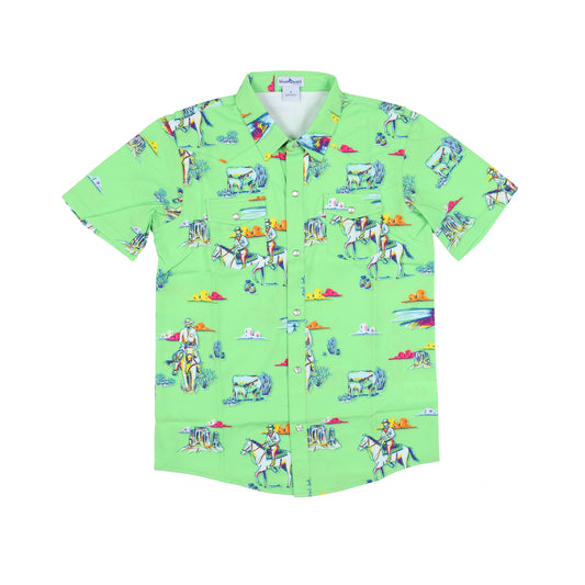 Cattle Drive Pearl Snap SS Shirt