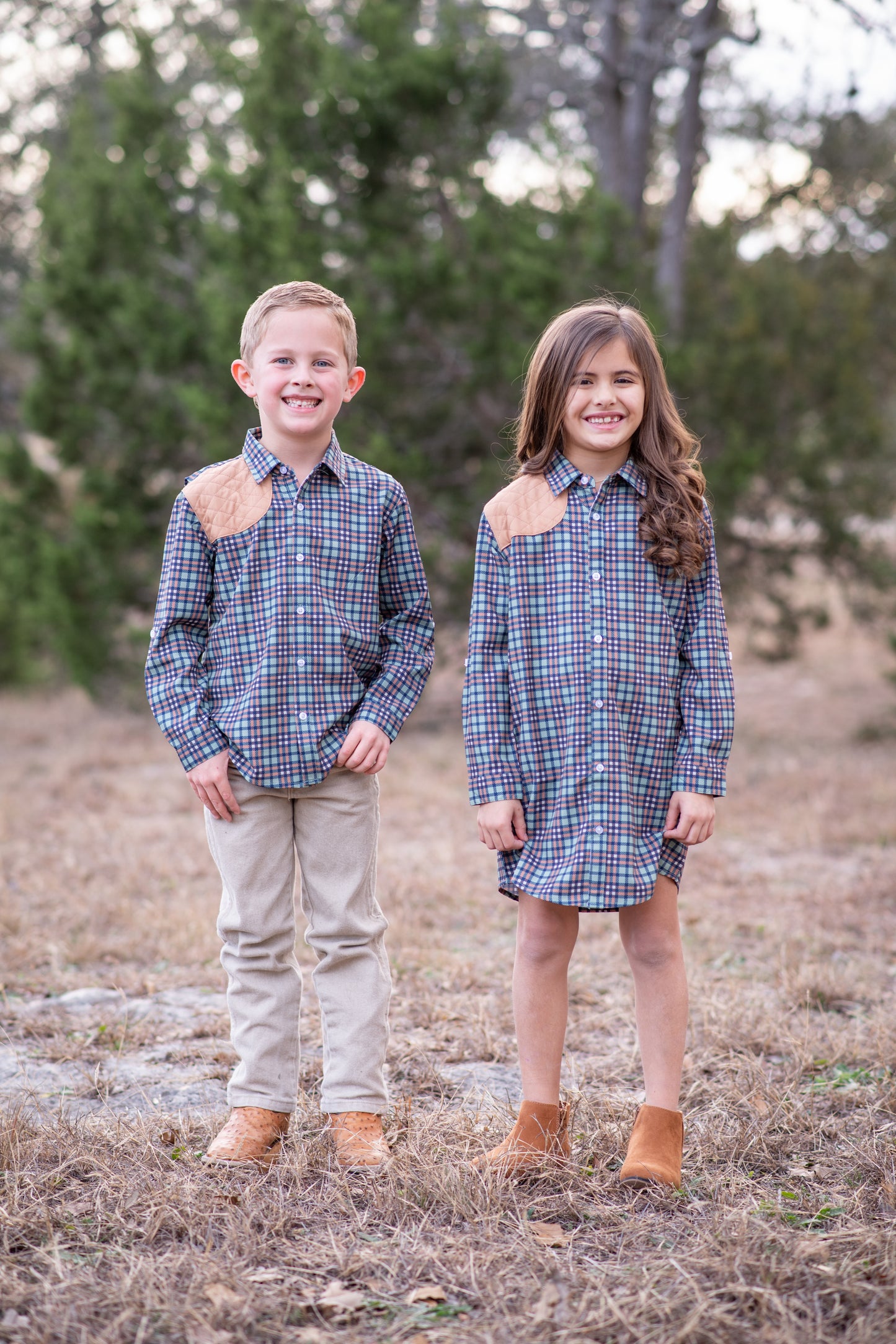 Fall Plaid Long Sleeve Shirt