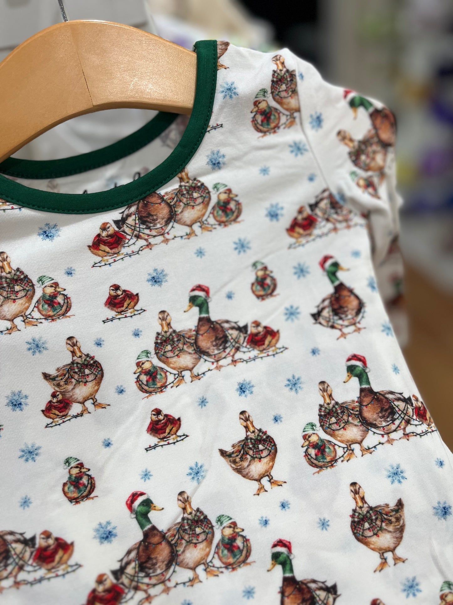Bamboo Two Piece PJ - Merry Mallards