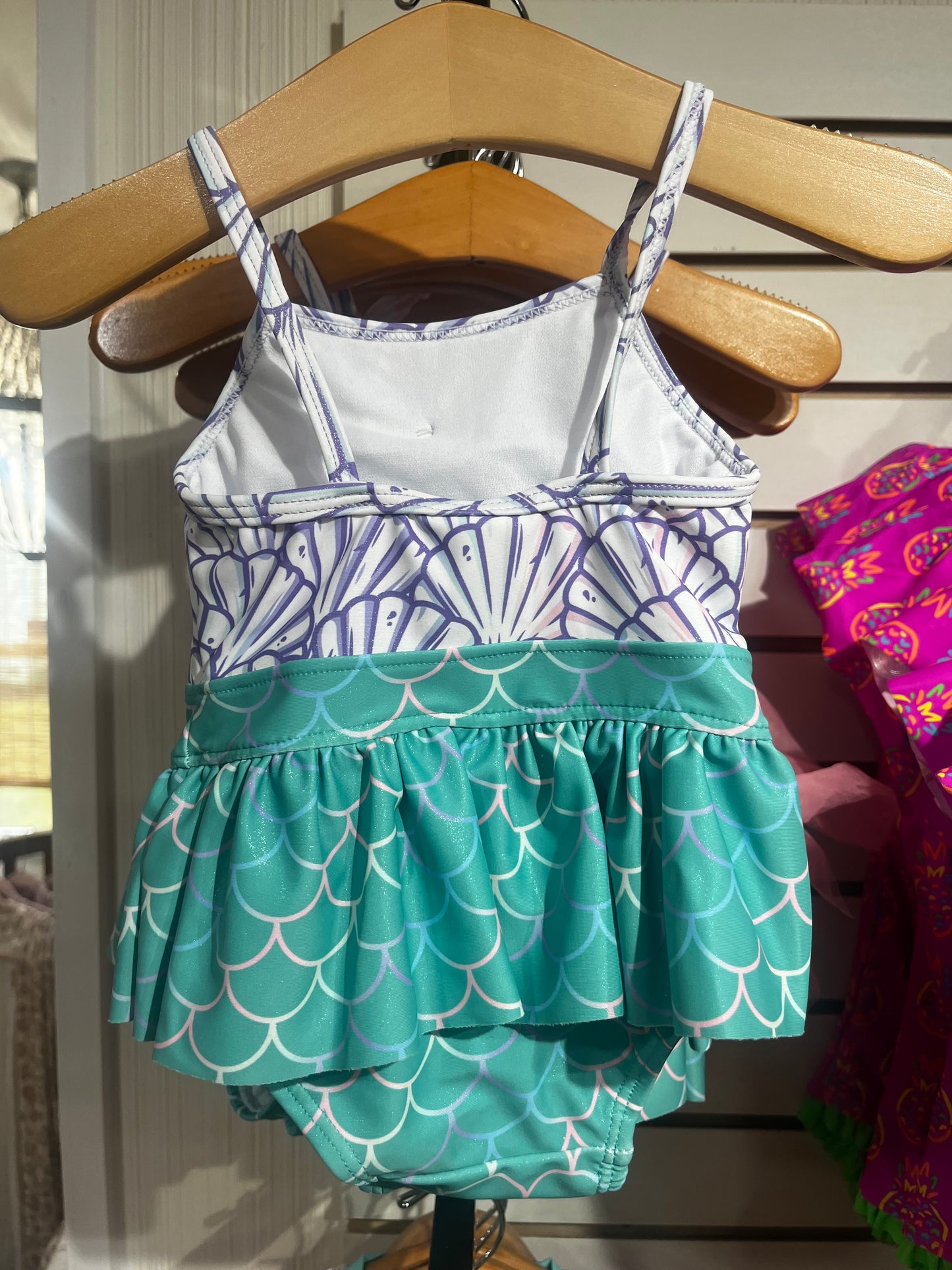 Magical Mermaid Skirted One Piece