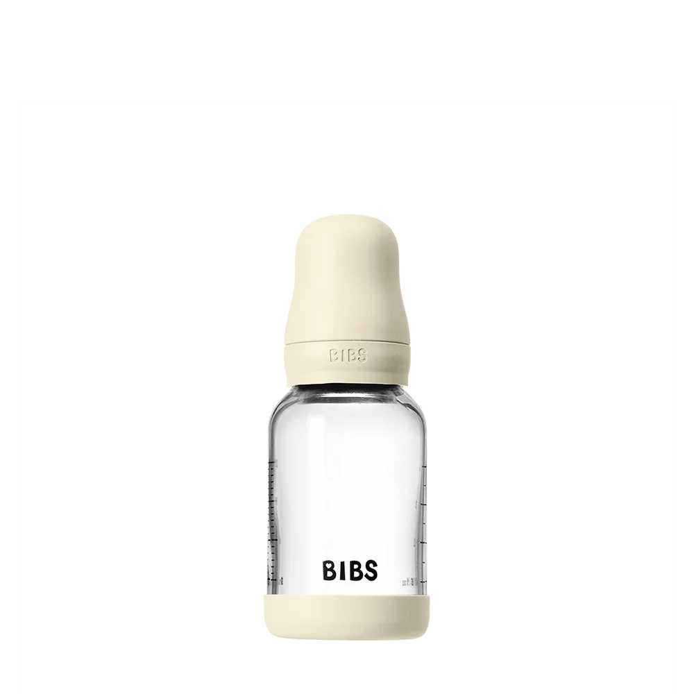 Glass Bottle Complete Set 110ml - Ivory