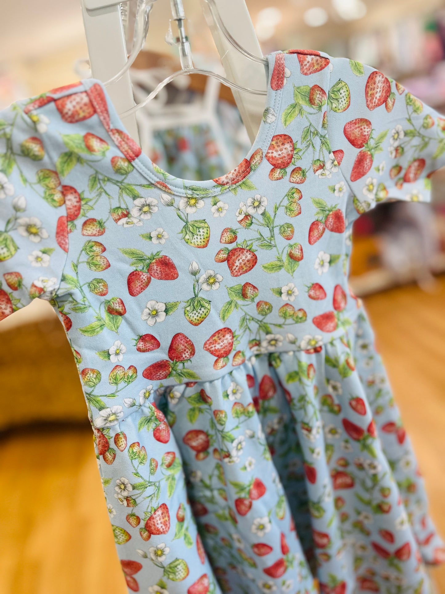 Strawberry Fields Twirl Dress