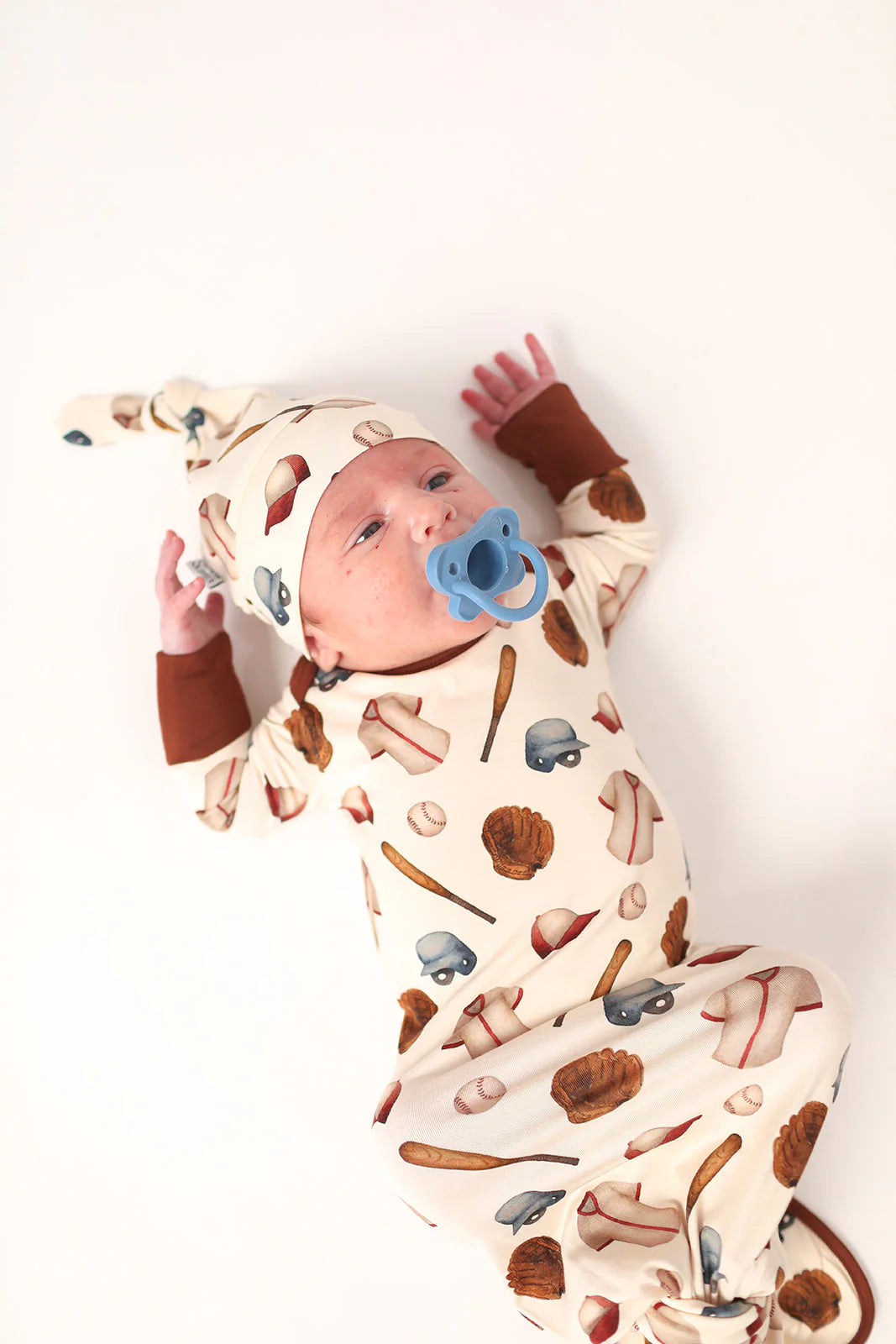 Baseball Bamboo Knotted Hat