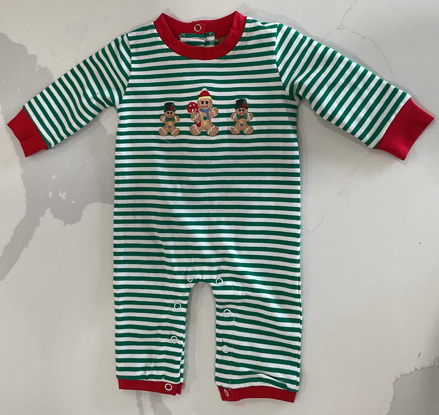Gingerbread Boys Romper