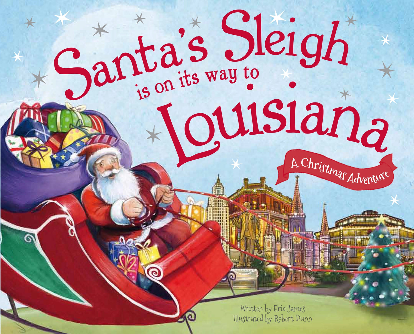 Santa’s Sleigh is on its way to Louisiana