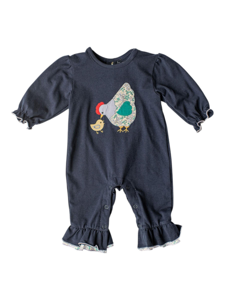 Mama Hen Girls Romper