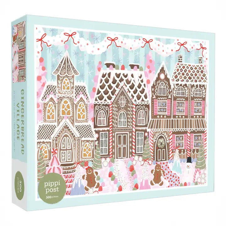Gingerbread Village - 500 Pc Jigsaw Puzzle