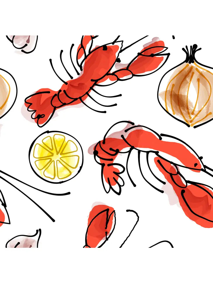 Crawfish Bamboo Sun Bubble w/Adjustable Straps