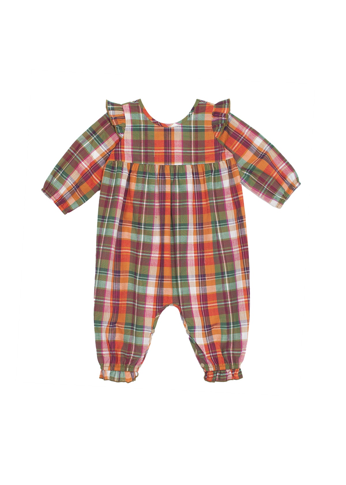 Pumpkin Patch Woven Romper
