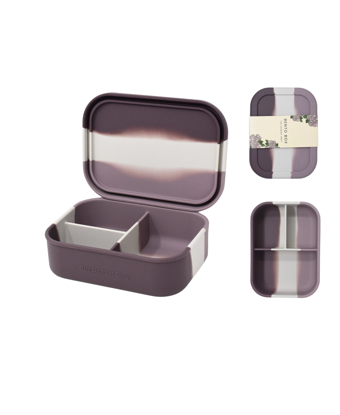 Divided Silicone Bento Lunch Box