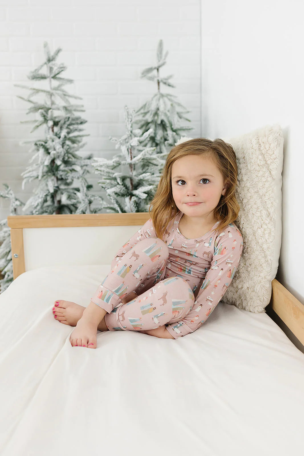Silent night 2-piece PJ (Rose)