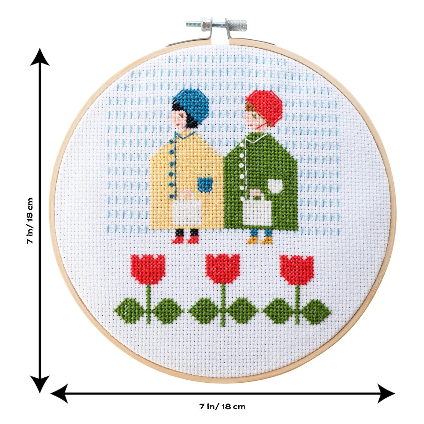 Raincoats Samantha Purdy Cross Stitch Kit