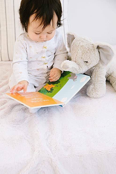 Elephant Toy & Book Gift Set