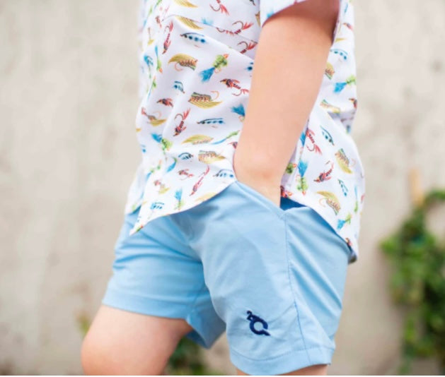 BlueQuail - Light Blue Shorts