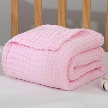 Muslin Blanket (Blue, Pink, Mint, or Yellow)